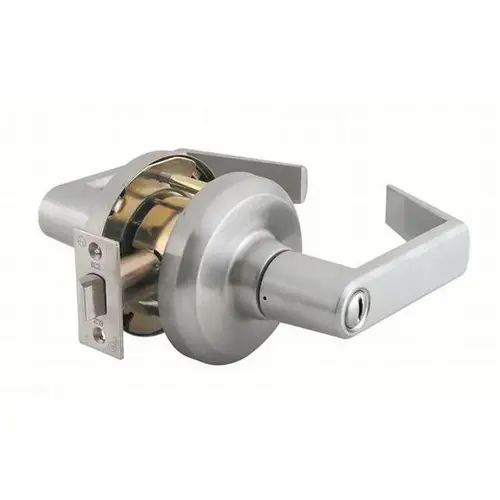Sierra Privacy Lock with 2-3/4" Backset and ASA Strike Satin Chrome Finish Sierra Privacy Lock with 2-3/4" Backset and ASA Strike Satin Chrome Finish