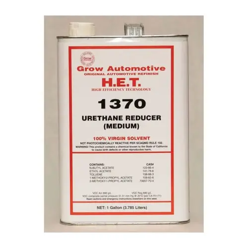 Urethane Reducer, 1 gal, Medium Speed/Temperature