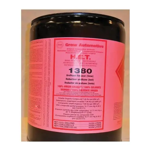 Urethane Reducer, 5 gal, Slow Speed/Temperature
