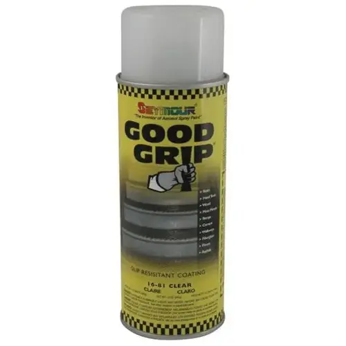 16-81 Slip Resistant Coating, 16 fl-oz Aerosol Can, Clear, 10 sq-ft Coverage