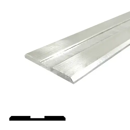 72" Flood Barrier Threshold (3" by 1/4") Mill Aluminum6