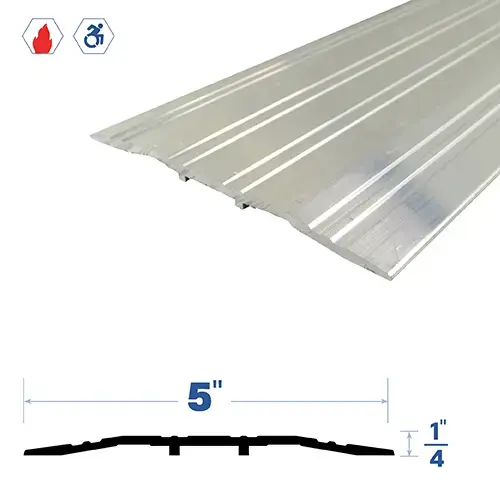 84" Threshold (5" by 1/4") Mill Aluminum7 84" Threshold (5" by 1/4") Mill Aluminum7