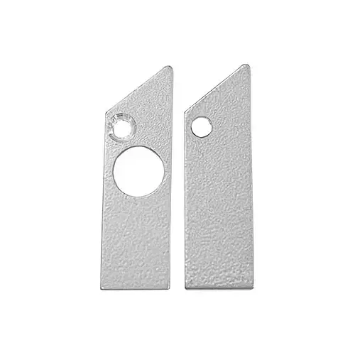 Replacement End Cap (19/32" by 2") Clear Anodized Aluminum