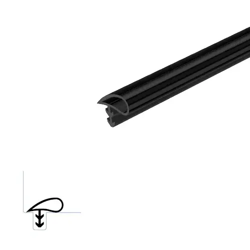 Kerf Gasketing Black Silicone Kerf Gasketing Black Silicone