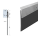 Dark Bronze Anodized Aluminum