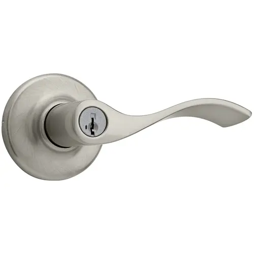 Balboa Entry Door Lock SmartKey with New Chassis and 6AL Latch and RCS Strike Satin Nickel Finish