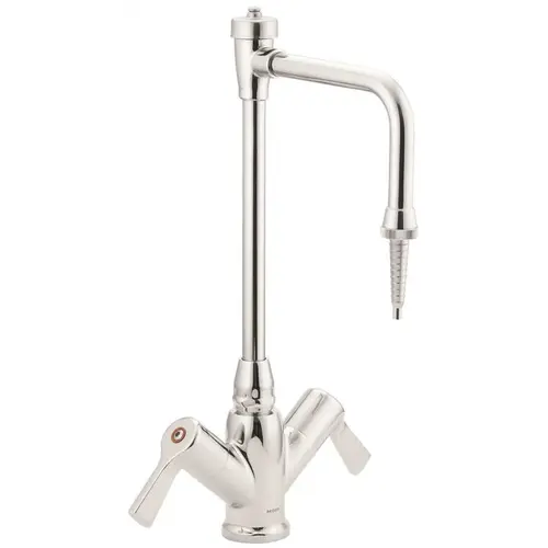 M-Dura Commercial 2-Handle Vandal Resistant Laboratory Faucet in Chrome M-Dura Commercial 2-Handle Vandal Resistant Laboratory Faucet in Chrome