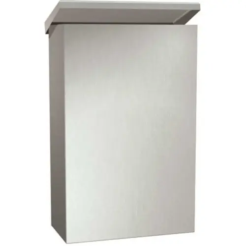 American Specialties Commercial Surface Mounted Sanitary Napkin Disposal in Stainless Steel Satin American Specialties Commercial Surface Mounted Sanitary Napkin Disposal in Stainless Steel Satin