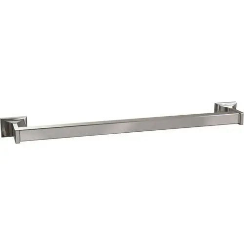 Wall Mounted 24 in. Square Towel Bar in Stainless Steel Satin