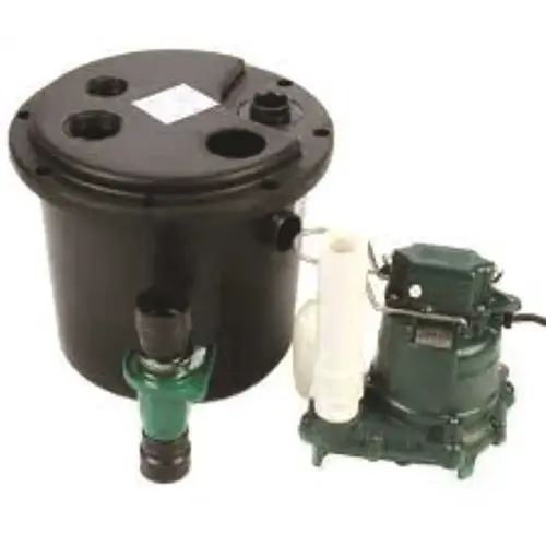 1/3 HP Submersible Sump Pump System Drain Pump with Basin 1/3 HP Submersible Sump Pump System Drain Pump with Basin