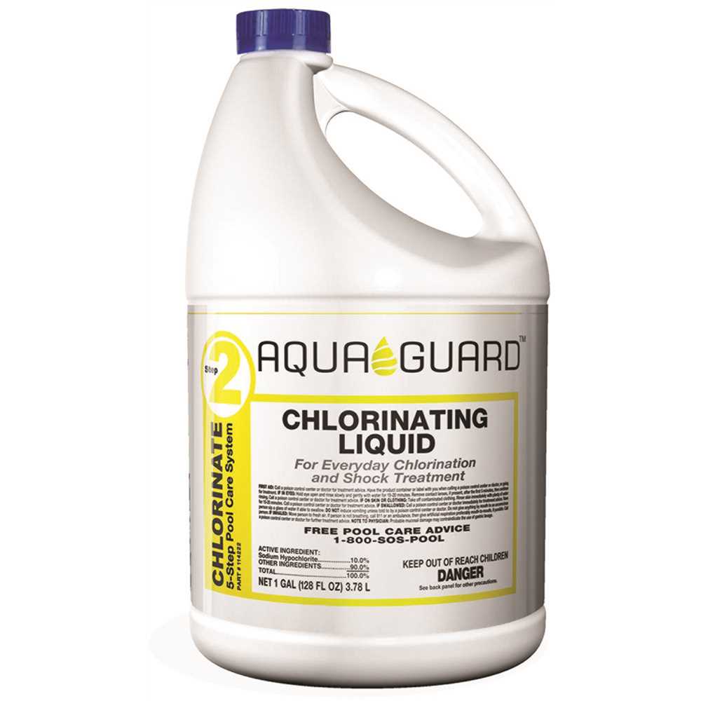 AQUAGUARD 26488848431 1 Gal. Chlorinating Liquid Chlorinating - pack of 3