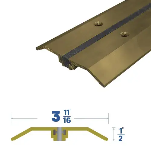 48" Bronze Threshold with Thermal Break (3-11/16" by 1/2") Architectural Bronze4
