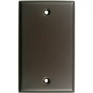 Rusticware 780ORB Single Blank Switch Plate Oil Rubbed Bronze Finish