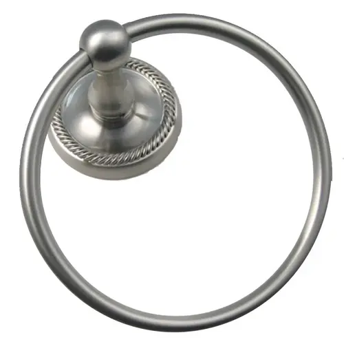Riverside Towel Ring Satin Nickel Finish