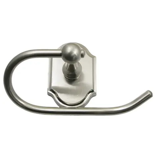 Wenmoor Euro Tissue Roll Holder Satin Nickel Finish Wenmoor Euro Tissue Roll Holder Satin Nickel Finish