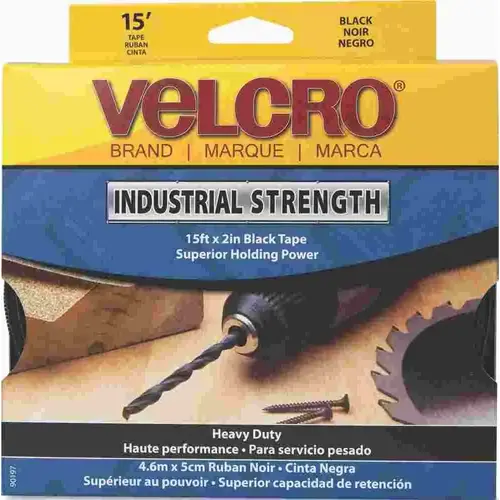 15 ft. x 2 in. Industrial Strength Tape Black 15 ft. x 2 in. Industrial Strength Tape Black