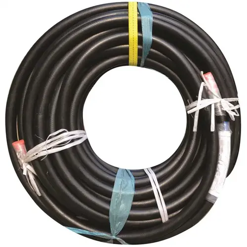 TRUZERO LPG HOSE ASSEMBLY, 1 IN. X 150 FT. WITH 1 IN. MNPT X 1 IN. MNPT, STEEL