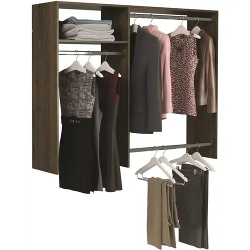 EASY TRACK 3-5' W CLOSET KIT