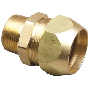 TRACPIPE 1028713 AUTO SNAP STRAIGHT FITTING, 3/4 IN.*