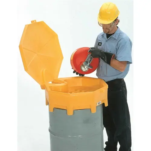 GLOBAL FUNNL WITH SPOUT, CVR Yellow