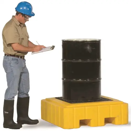 SPILL PALLT P1 PLUS NO DRAIN Yellow SPILL PALLT P1 PLUS NO DRAIN Yellow