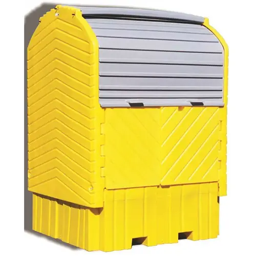 IBC HARD TOP, WITH DRAIN Yellow IBC HARD TOP, WITH DRAIN Yellow