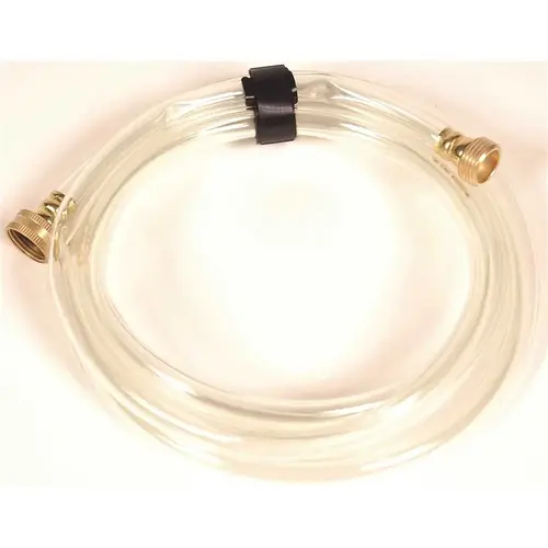 ULTRATECH ULTRA-PIPE DRIP DIVERTER HOSE, 25 FT. LONG, CLEAR ULTRATECH ULTRA-PIPE DRIP DIVERTER HOSE, 25 FT. LONG, CLEAR