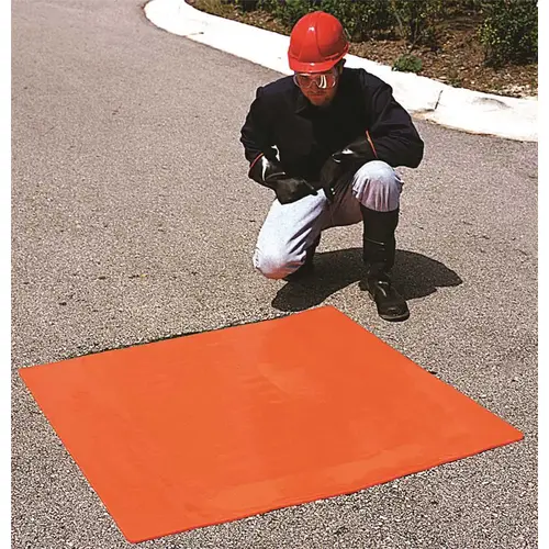 DRAIN SEAL 48X48X3/8 Orange DRAIN SEAL 48X48X3/8 Orange