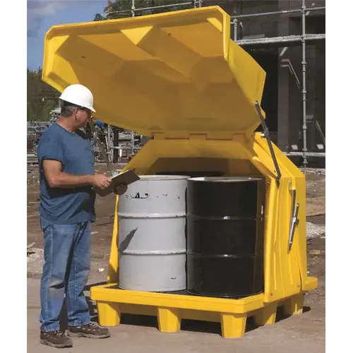 HARD TOP P4, WITH DRAIN Yellow HARD TOP P4, WITH DRAIN Yellow