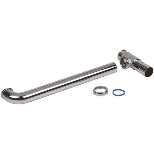 1-1/2 in. Chrome End Outlet Waste Elbow 1-1/2 in. Chrome End Outlet Waste Elbow