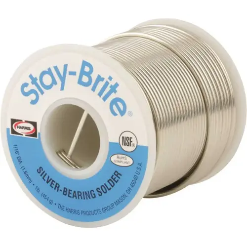 Stay Brite 96/4 1 lb. Lead Free Solder Wire 1/8 in. Dia Stay Brite 96/4 1 lb. Lead Free Solder Wire 1/8 in. Dia