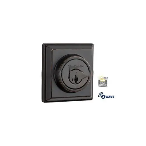 SmartCode 914 Electronic Deadbolt With Home Connect Venetian Bronze