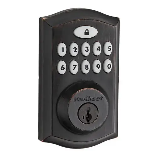 SmartCode 913 Touchpad Electronic Deadbolt Venetian Bronze SmartCode 913 Touchpad Electronic Deadbolt Venetian Bronze