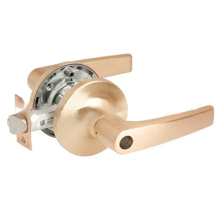 Yale Commercial 5400LN Series Heavy Duty Lever lock Satin Bronze MO5408LN612LC Yale Commercial 5400LN Series Heavy Duty Lever lock Satin Bronze MO5408LN612LC