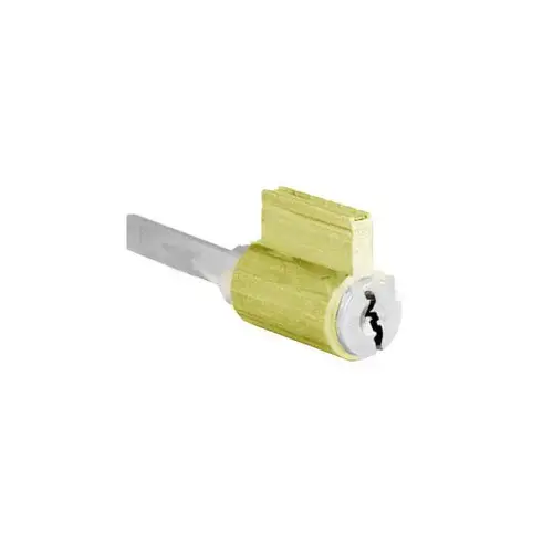 1802 Cylindrical Lever Cylinder, Satin Brass 1802 Cylindrical Lever Cylinder, Satin Brass