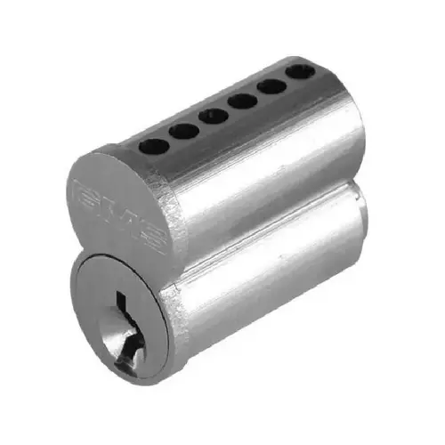 7 Pin Small Format Interchangeable Core with Best B Keyway Satin Chrome Finish