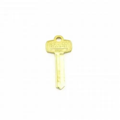 Standard 7 Pin R Keyway Key Blank KS473
