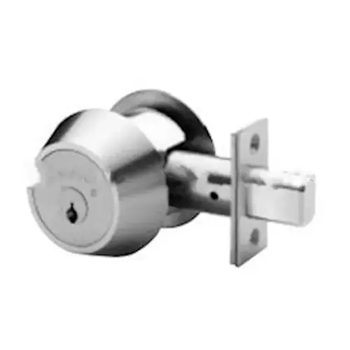 LFIC Single Cylinder Maxum Deadbolt Less Core, Bright Polished Brass LFIC Single Cylinder Maxum Deadbolt Less Core, Bright Polished Brass