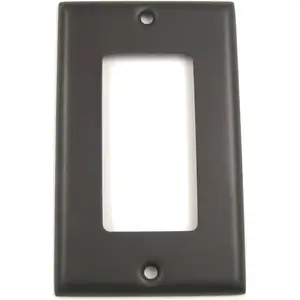 Rusticware 784ORB Single Rocker Switch Plate Oil Rubbed Bronze Finish