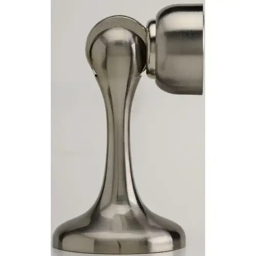 Magnetic Door Holder and Stop Satin Nickel Finish