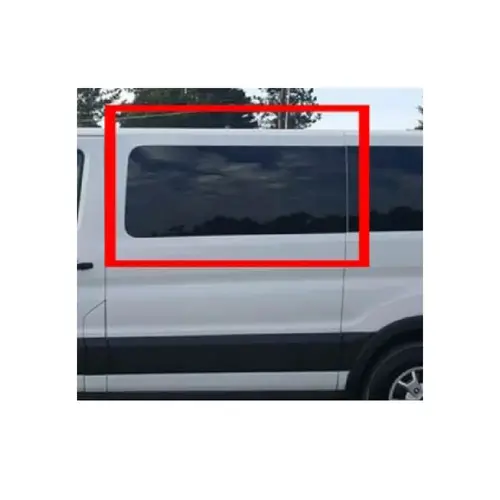 Window For Full Size Ford Transit First Driver Side Sliding Door Glass XL Long (148"+)