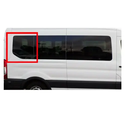 Window For Full Size Ford Transit Third Passenger Side Fixed Glass Long (148") Window For Full Size Ford Transit Third Passenger Side Fixed Glass Long (148")