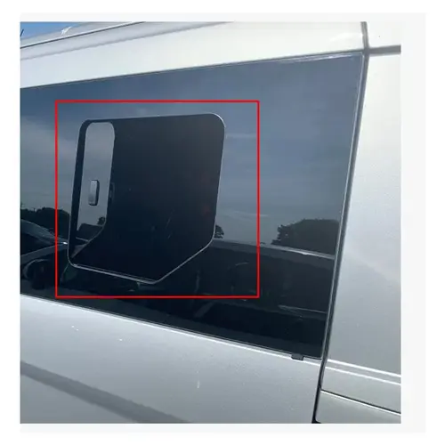 Window For Ford Transit Connect 2014 First Driver Side Half-Slider Glass With Sliding Door Long (120.6")