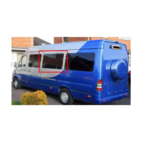 Window For Mercedes Sprinter - Year 2003-2006 Second Driver / Passenger Side Fixed Glass / Privacy Long (158") Window For Mercedes Sprinter - Year 2003-2006 Second Driver / Passenger Side Fixed Glass / Privacy Long (158")
