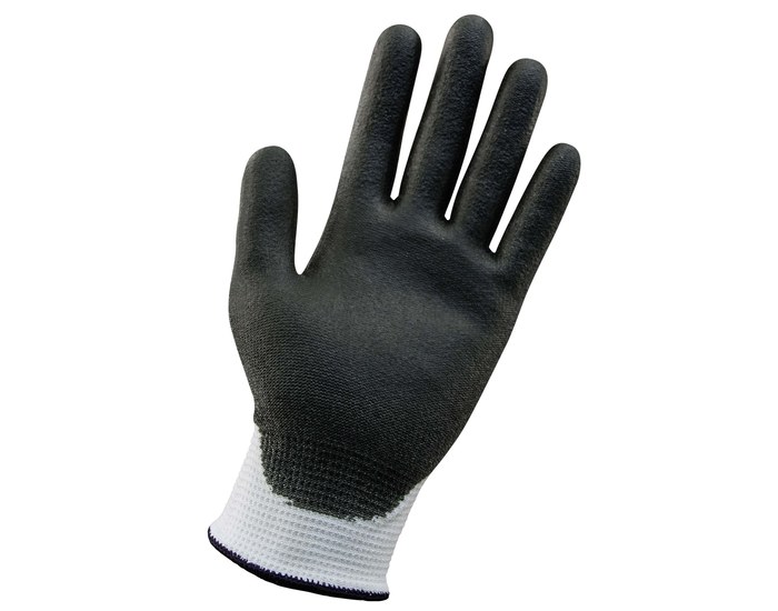 KLEENGUARD 38691 G60 Large Black and White Level 3 Economy Cut Resistant Gloves Pair