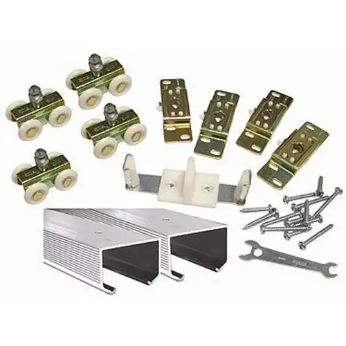 96" 150 Pound By Pass Track and Hardware Contractor Set # 405668 96" 150 Pound By Pass Track and Hardware Contractor Set # 405668