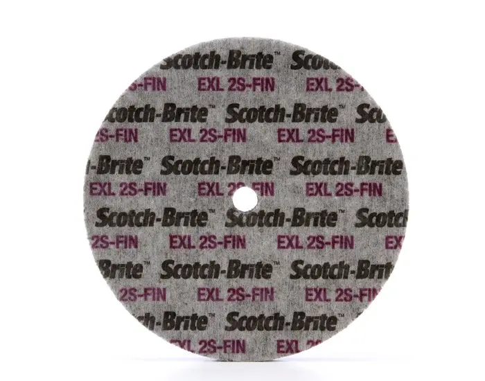 Scotch-Brite XL-UW Series Deburring Wheel 6 in Dia Fine Grade 5000 rpm Gray 13719 Scotch-Brite XL-UW Series Deburring Wheel 6 in Dia Fine Grade 5000 rpm Gray 13719
