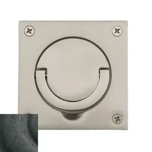 Baldwin 0397402 Ring Pull Distressed Oil Rubbed Bronze Finish