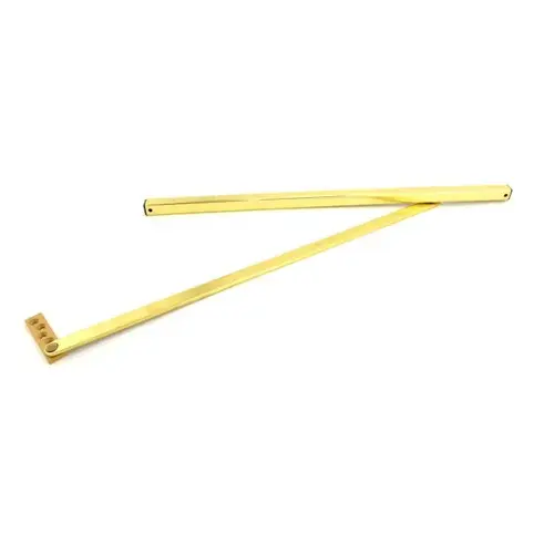 Medium Duty Size 5 Surface Overhead Stop Bright Brass Finish Medium Duty Size 5 Surface Overhead Stop Bright Brass Finish