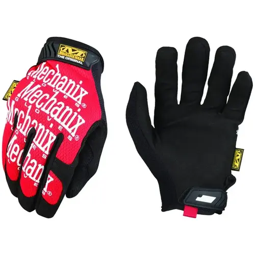 General Purpose Work Gloves: Small, Synthetic Leather Red Pair General Purpose Work Gloves: Small, Synthetic Leather Red Pair
